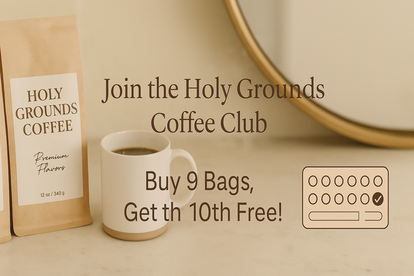 Holy Grounds Coffee Club Membership