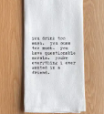 Towel - Sayings